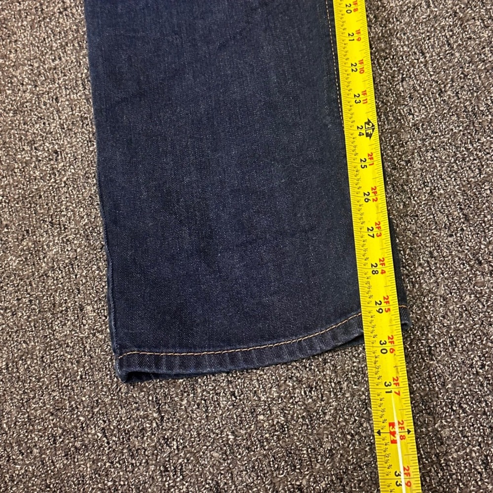 Levis 541 Athletic Taper Jeans Mens 36x30 Dark Wash Indigo Denim Blue Pants - Picture 6 of 7